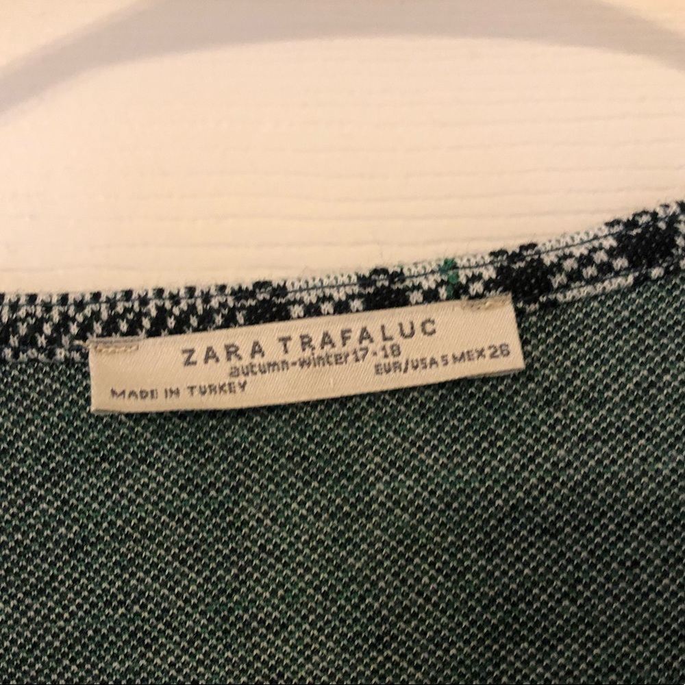 Zara plaid wrap dress - Picture 5 of 8